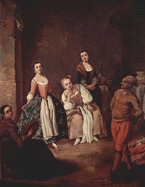 Die Furlana, Pietro Longhi